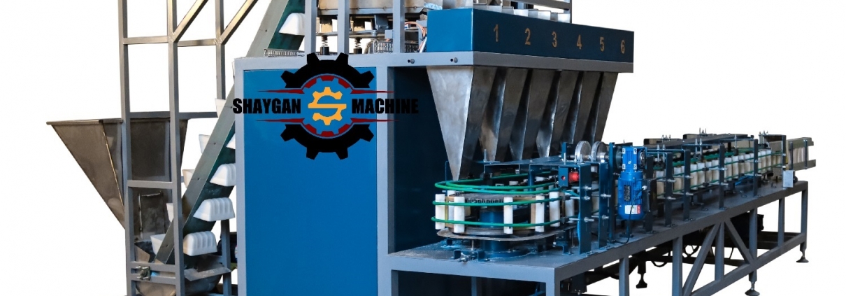 دستگاه بسته بندی اتوماتیک پودر شوینده مدل PG-6W-01